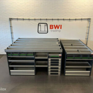 Meerdere bedrijfsauto's inrichten / wagenpark inrichten