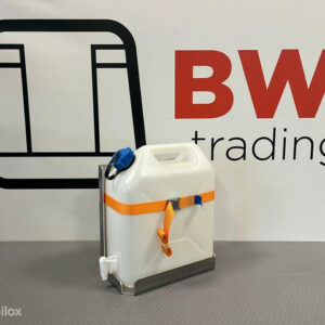 Jerrycan + houder /incl. Bevestiging/bedrijfswageninrichting