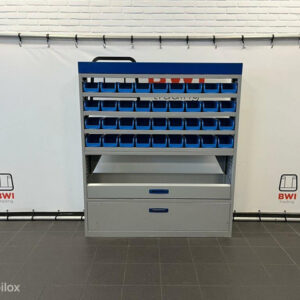 Service System bedrijfswagen inrichting / vakkenkast